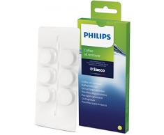 Philips CA6704/10 Kaffeefettlöser, 6 Tabletten für Philips, Saeco und andere Kaffeevollautomaten