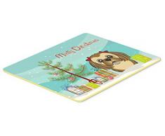 Caroline s Treasures bb1621jcmt Weihnachtsbaum und Schokolade Braun Shih Tzu Küche oder Badteppich, 24 von 91,4 cm Multicolor