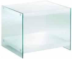HAKU Möbel 87391 Beistelltisch 55 x 48 x 45 cm, weiÃ