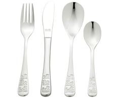 Fissler 8810940 donald Kinderbesteck, 4 teilig