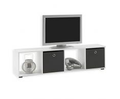 FMD Möbel 248-004 Raumteiler Mega 4 (B/H/T) 36.5 x 140.5 x 33 cm weiÃ