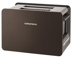 Grundig TA 7280 G Toaster 2-Schlitz mit Bräunungsgradeinstellung, Grey Sense