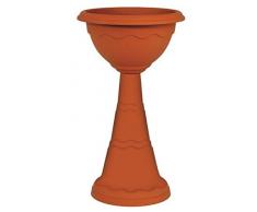 Hobby & Style Vulcano Vase Kelch, Terracotta, 40 x 40 x 80 cm