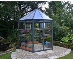 Palram OASIS HEXAGONAL 8 FT - GREY Gewächshaus, grau