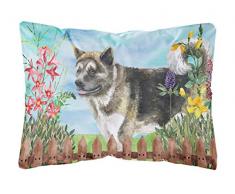 Carolines Treasures CK1231PW1216 American Akita Spring Outdoor Canvas Kissen