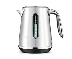 SAGE SKE735SHY the Soft Top Luxe Wasserkocher in Premium-Metallic-Lackierung mit Chrom-Akzenten, Gebürsteter Edelstahl