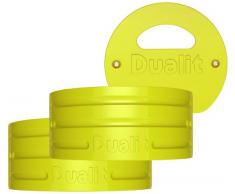 Dualit 16037 Seiten und Deckelbeschläge - Set für Architect Wasserkocher, citrus gelb