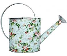 Esschert Design RD43 Gießkanne mit Rosenmotiv, klein, Mehrfarbig