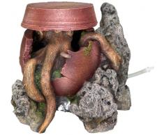 Nobby Aqua Ornaments KRUG MIT OKTOPUS 18,5 x 16,5 x 15 cm