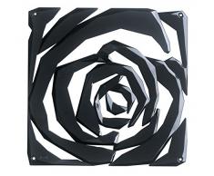 Koziol Raumteiler Dekoelement ROMANCE 4er-Set solid schwarz