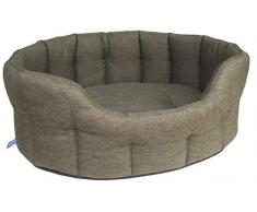 P & L Superior Pet Beds Premium Ovaler Korb Weave Softee Bett variationparent