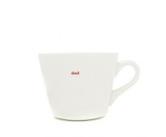 Keith Brymer Jones KBJ-0487 Kaffeebecher mit AufschriftDad oz. Weiß