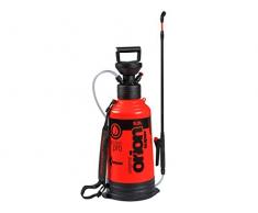Kwazar 20010007 Orion Super Drucksprühgerät mit Tragegurt 9,0 L, für den Garten, Pflanzenschutzmittel, Pestizide, Chemikalienresistent, rot, 24 x 24 x 75 cm