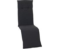 Beo Gartenstuhl Sitzauflage Relax Auflage dunkelgrau meliert