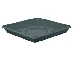 geli Thermo Plastic Untersetzer NORA quadratisch aus Kunststoff, Anthrazit, 25 x 25 cm