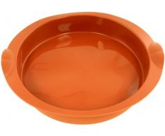 World Cuisine Silikonform mit Antihaftbeschichtung Quiche/Tart 10.25in rot