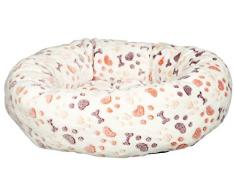 Trixie 37685 Bett Lingo, 50 × 40 cm, weiß/beige