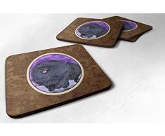 Caroline s Treasures ss8686fc Pommerschen Schaumstoff Untersetzer (4 Stück), 8,9 cm H x 8,9 cm W, multicolor