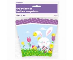 Osterhase Geschenkschachteln 5.5 x 4 mehrfarbig