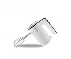 Grundig HM 6840 Handmixer mit 4 Geschwindigkeitsstufen, 425 W, Weiß/Schwarz