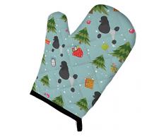 Caroline s Treasures bb4863ovmt Weihnachten Pudel Ofenhandschuh, 30,5 cm von 21,6 cm Multicolor