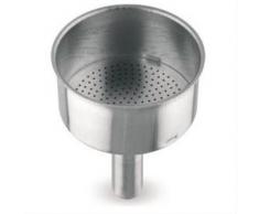 KAUFGUT 121024 Ersatzteil Blister Trichter Aluminium für Kaffeemaschine 6 Tassen Multi