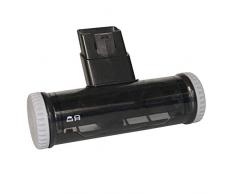 AEG AZE128 Matratzendüse für CX7 (Reinigung von Betten, Sofas und Bettwäsche, luftangetriebene Bürstenrolle für Staub & Fusselaufnahme, gegen Hausstaub, Milbenkot und Hautschuppen, schwarz)