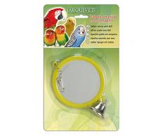 Arquivet 8435117891678 – Spiegel Gelb mit Glocke 12 x 8 x 2 cm