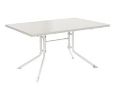 Kettler Klapptisch, 140 x 95 cm, weiß/weiß