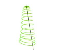 Garten Bronder e.K. 10131.3 SunSpiro - Sonnenspirale, Durchmesser 25 cm, Länge circa 80 cm inklusive Aluminiumstab 1 m, Made in Germany, grün