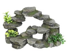 Nobby Aqua Ornaments FELSBOGEN mit Pflanzen 26,5 x 15 x 16,5 cm