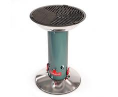barbecook Largo Green Holzkohlegrill, Grün, 40x40x74,5 cm