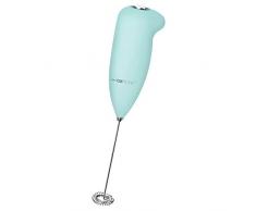 Clatronic Milchaufschäumer MS 3089, Batteriebetrieb, Edelstahlquirl, mint-grün, Kunststoff