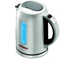 Gastroback 42427 Colour Vision Pro, optische, farbige Temperaturanzeige, Kalkfilter, Warmhaltefunktion Wasserkocher, 18/8 Edelstahl, 1.5 liters, edelstahldesign