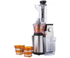 H.Koenig GSX22 Entsafter / 1 L / 3 verschiedene Filter für Sorbet, dicken Saft, dünnen Saft / Tresterbehälter / Spülmaschinenfest / Edelstahl /