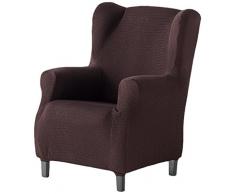 SchutzhÃ¼lle aus elastischem Sessel Modell Tunez Bezug fÃ¼r Ohrensessel 33x42x8 cm braun