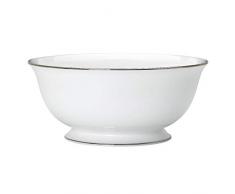 Kate Spade New York 6383574 Cypress Point Servierschale, porzellan, weiß