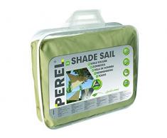 Perel Wasserdurchlässiges sonnensegel - dreieck, 500 x 500 x 0,2 cm, beige, GSS3500PE