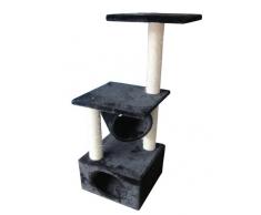 Europet Bernina 431-406878 Classic-Eco Kratzbaum Rodo 110 cm, schwarz