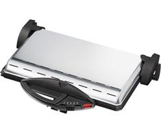 Steba PG 4.3 Kontaktgrill, Made in Germany, Selbstjustierendes „3D“- Scharnier, vielseitig einsetzbar: Kontaktgrillen, Überbacken, BBQ-Grillen