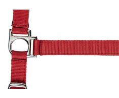 HKM 567336 Nylonhalfter Flags mit Karabinerhaken, M