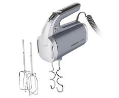 CARRERA elektrischer Handmixer No. 555, 2 Aufsätze (Schneebesen und Knethaken aus Edelstahl)