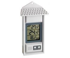 TFA Dostmann Digitales Thermometer für innen oder außen, 30.1039, wetterfest, Höchst-und Tiefwerte