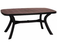 BEST 18519210 Tisch Kansas oval 192 x 105 cm, braun