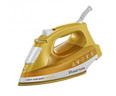 Russell Hobbs 24800-56 Dampfbügeleisen Light & Easy Mango, 2400 Watt, Keramik-Bügelsohle, automatischer Dampf, mango
