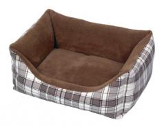 Nobby 71123 Komfortbett für Hunde eckig Setaro braun