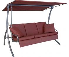 Angerer Loft Sun Hollywoodschaukel, Terracotta, 3-Sitzer