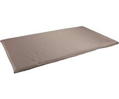 Flamingo 513860 Kissen Flach Rechteck Taupe 55cm