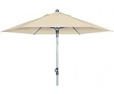 doppler Push Up Sonnenschirm SL-AZ 220 - Ideal für den Balkon oder Garten - ca. 220 cm - Knickbar - Natur