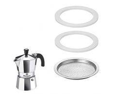Westmark 2 Silikondichtringe + 1 Filterplättchen für Espressokocher Brasilia/24602260, Ersatzteile, 2460228E